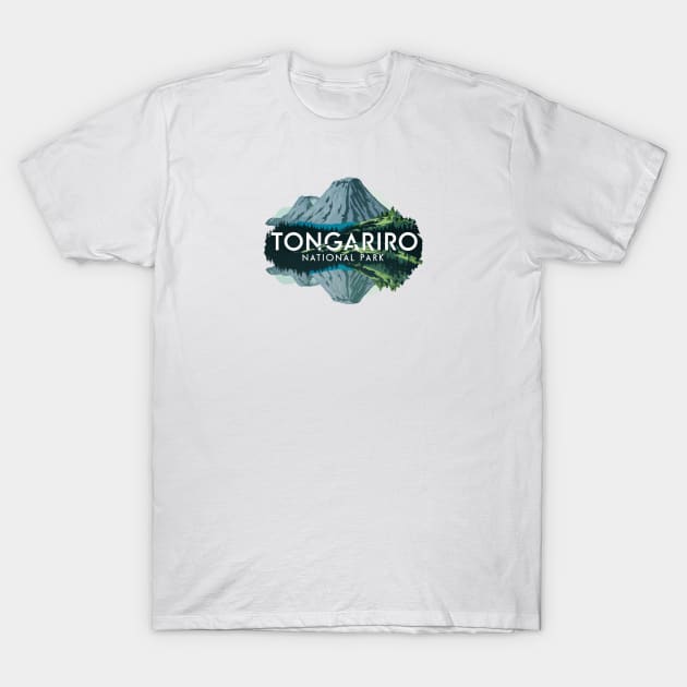 Beauty of Tongariro National Park T-Shirt by Perspektiva